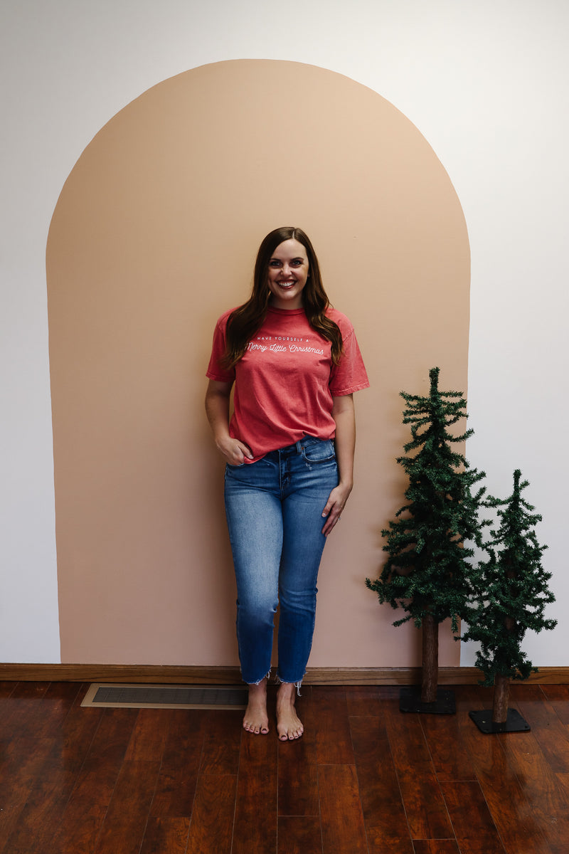 Merry Little Christmas Graphic Tee