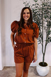 Penny Puff Sleeve Romper