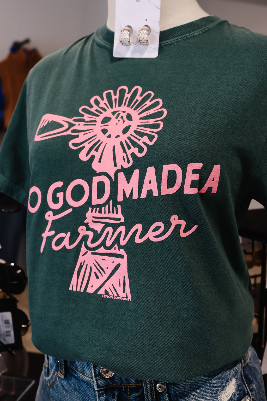 So God Made a Farmer Graphic Tee