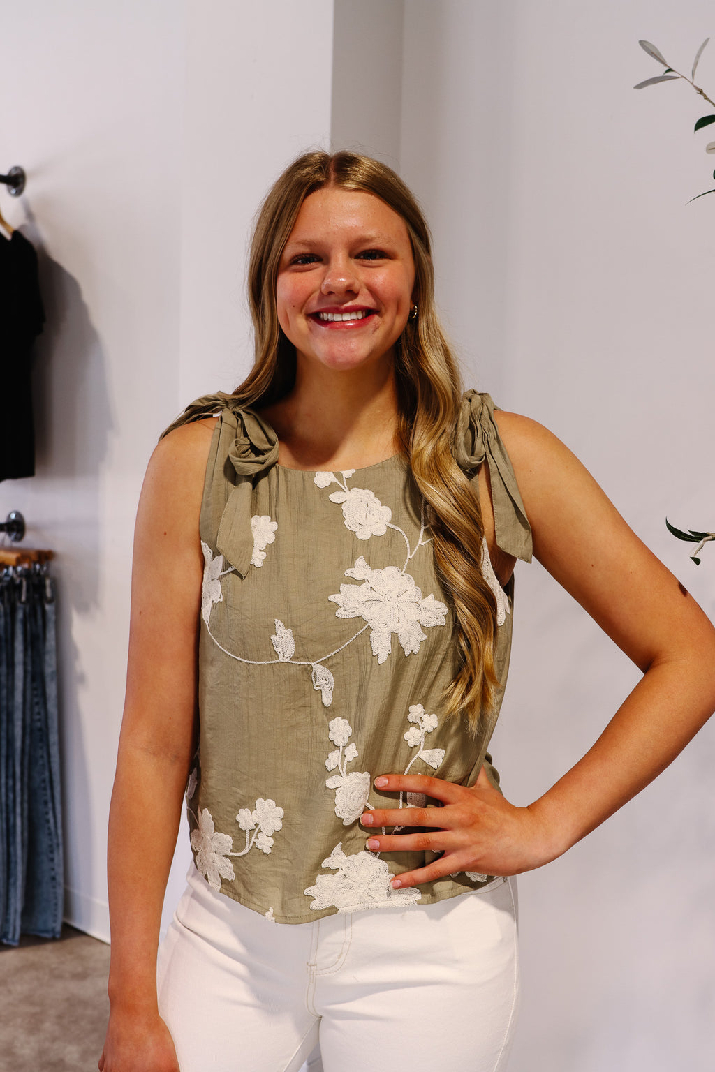 Rory Embroidered Tank