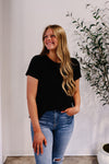 Becca Short Sleeve Basic Tee