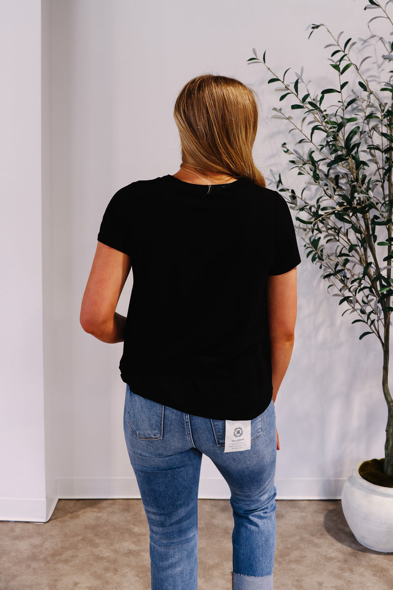 Becca Short Sleeve Basic Tee