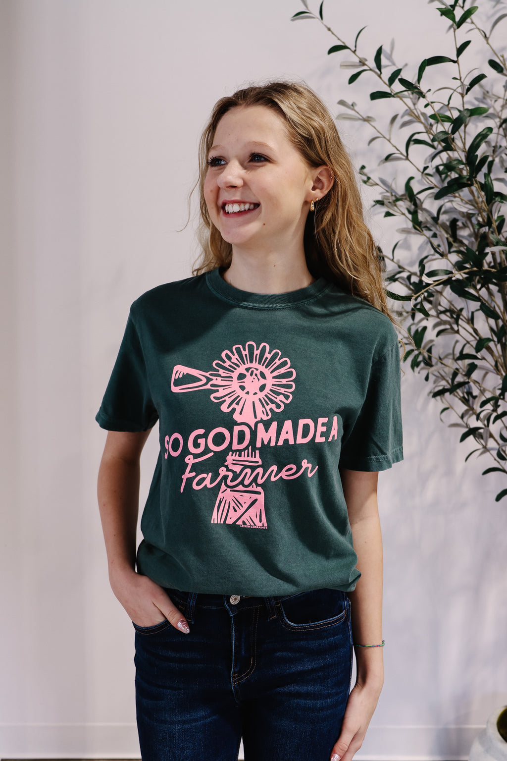 So God Made a Farmer Graphic Tee