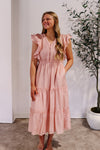 Poppy Ruffle Tiered Midi Dress