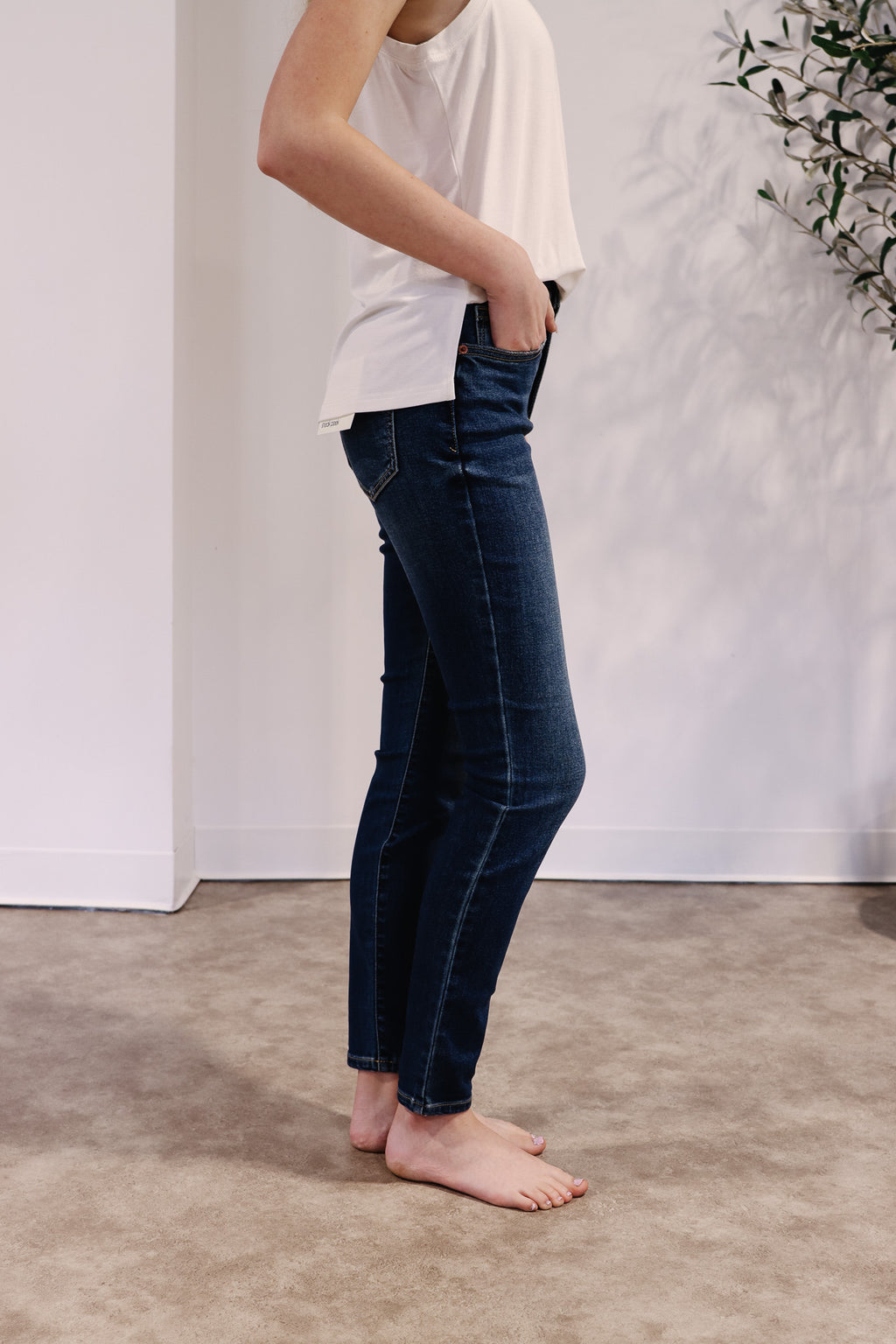 Liam High Rise Skinny Jean