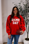 Red Game Day Crewneck