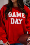 Red Game Day Crewneck