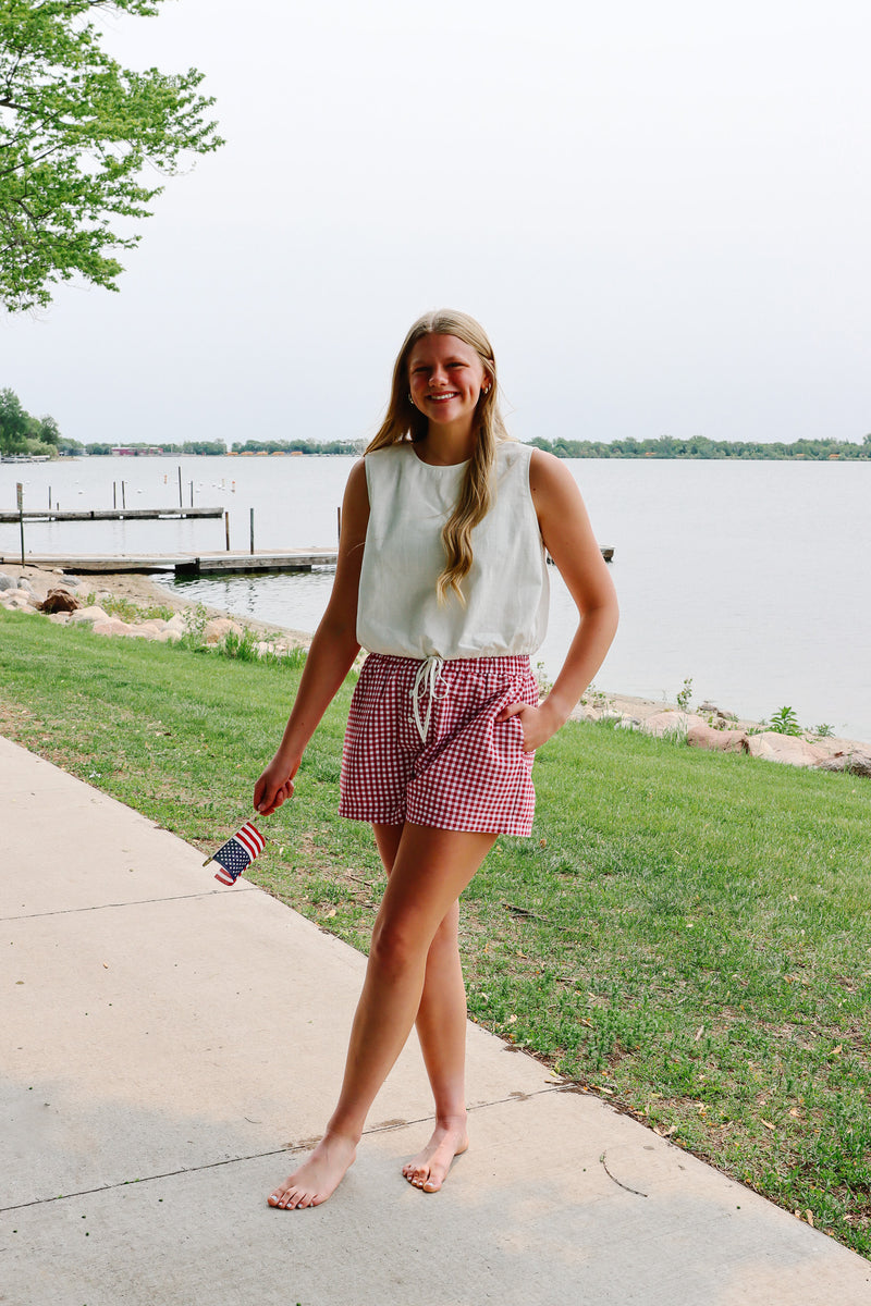 Freedom Gingham Boxer Shorts