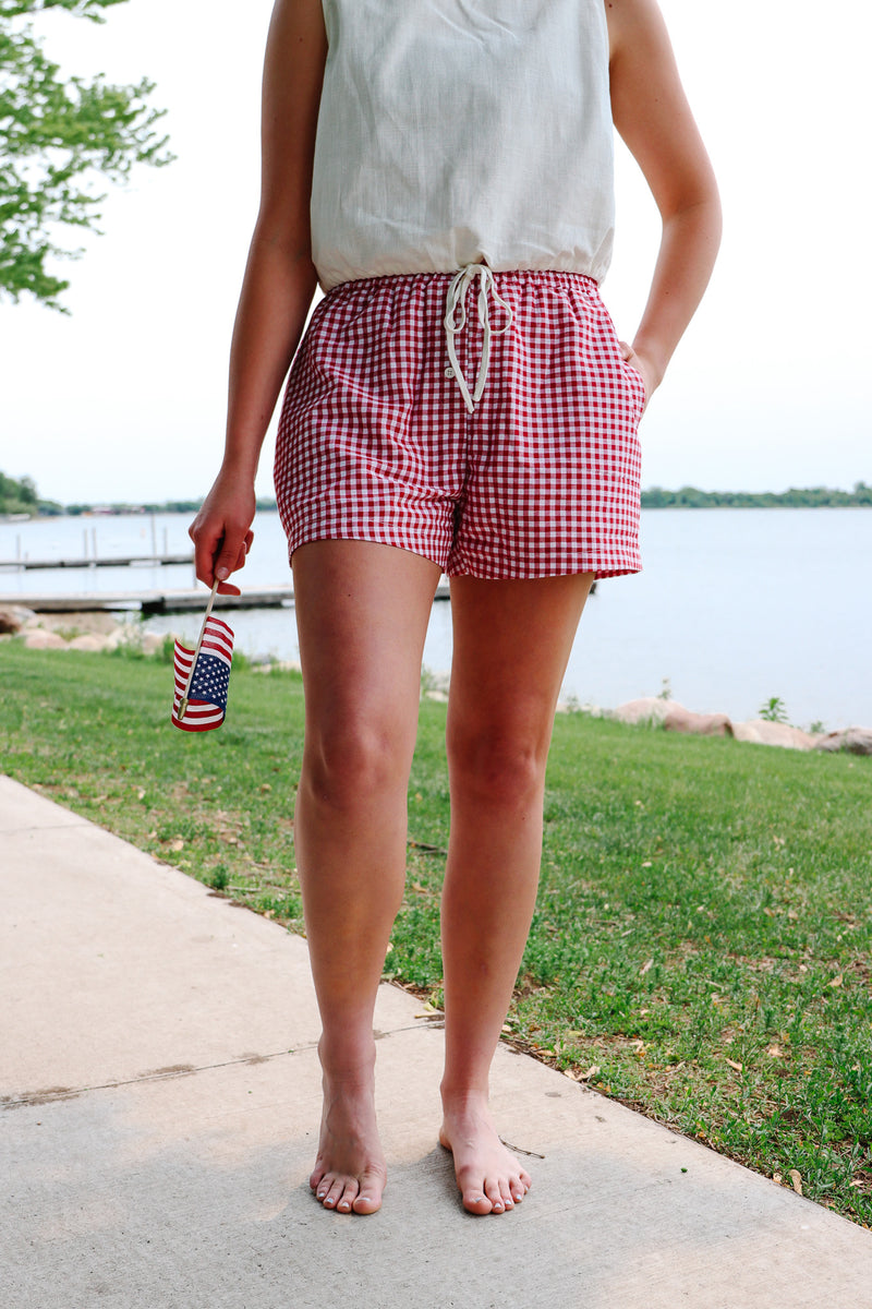 Freedom Gingham Boxer Shorts