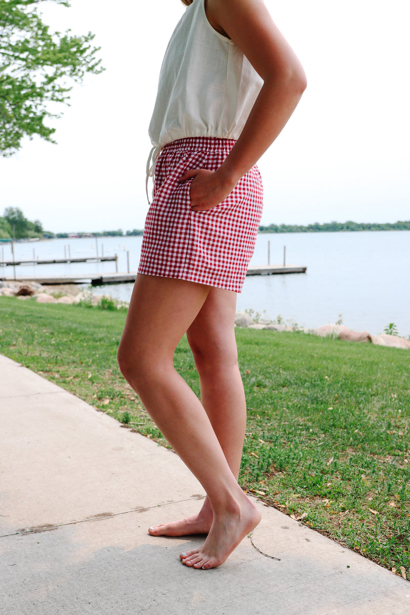 Freedom Gingham Boxer Shorts