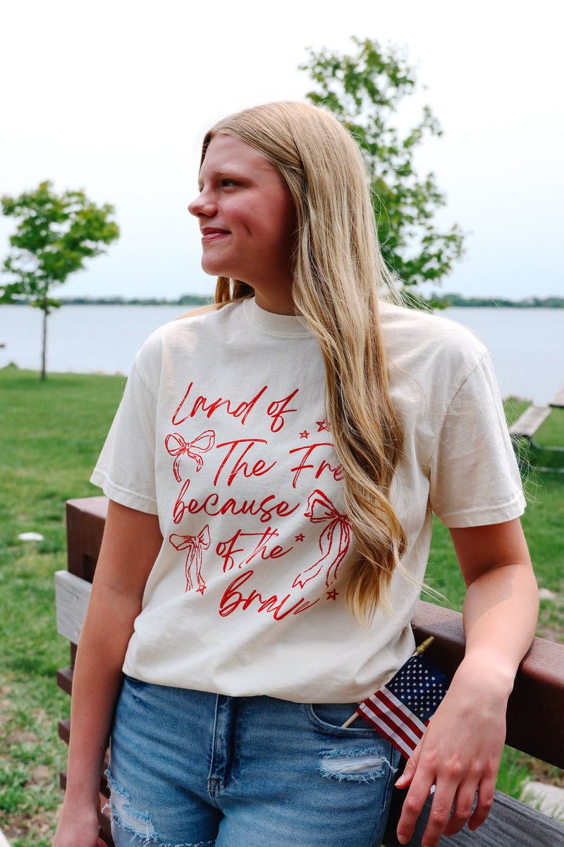 Land of the Free Graphic Tee