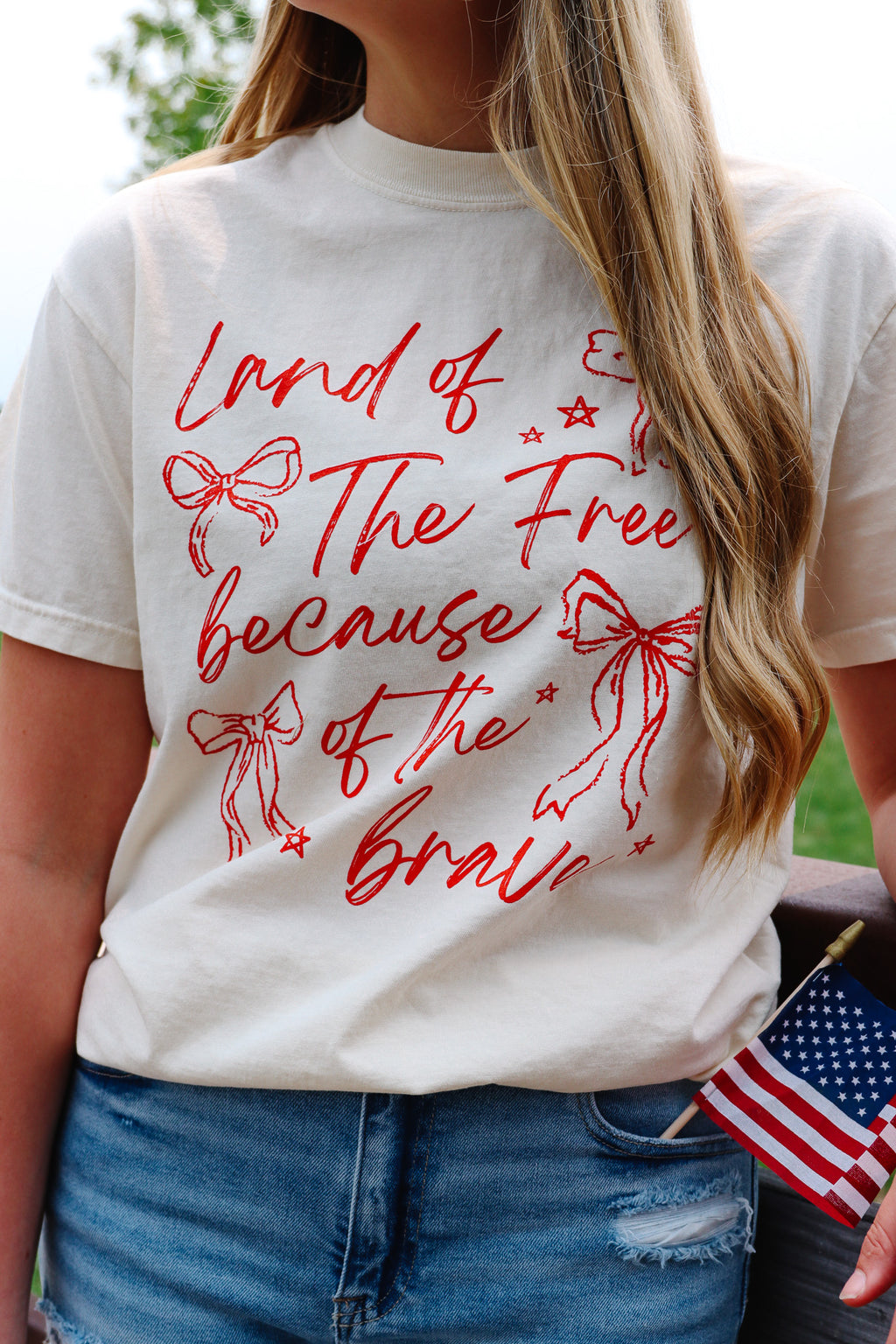 Land of the Free Graphic Tee
