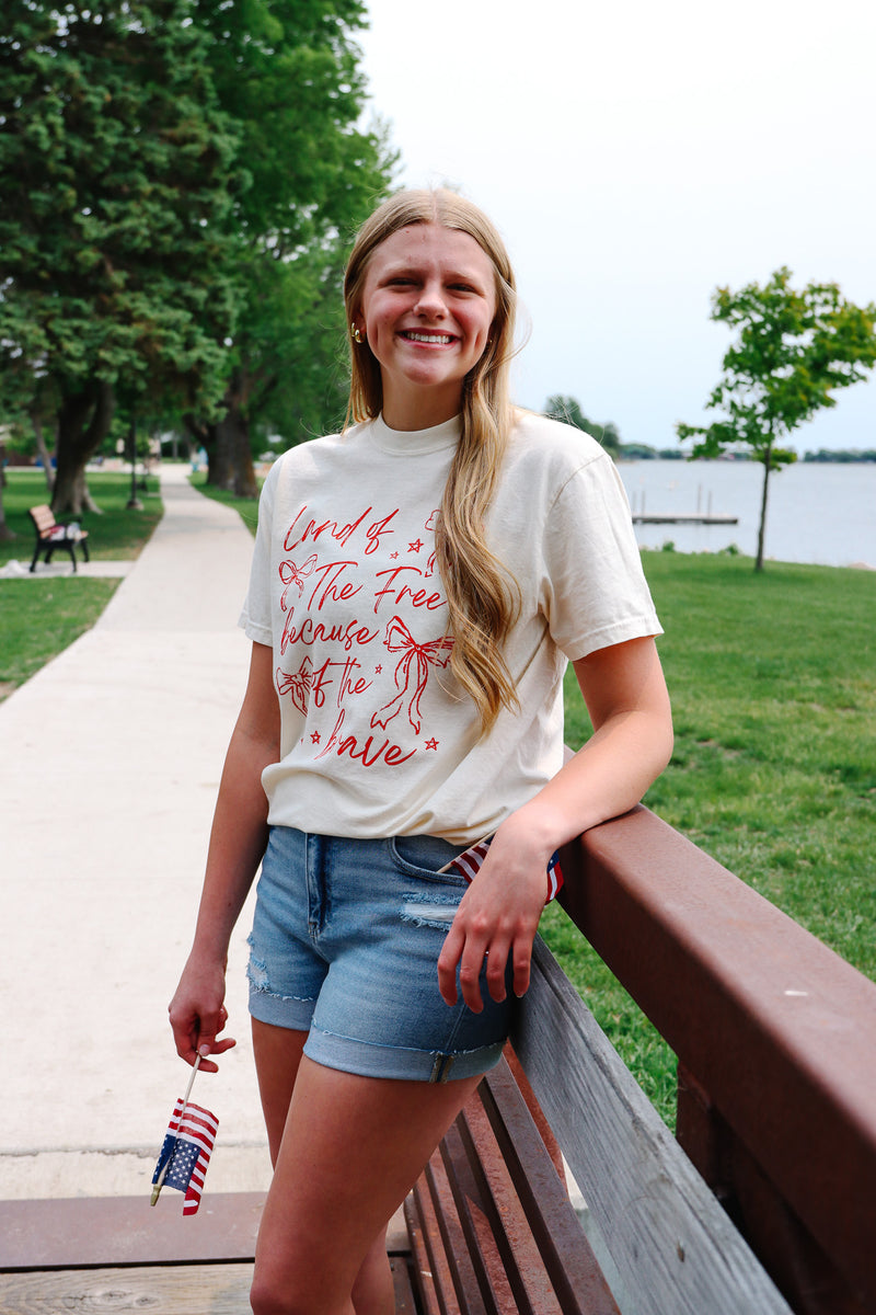 Land of the Free Graphic Tee