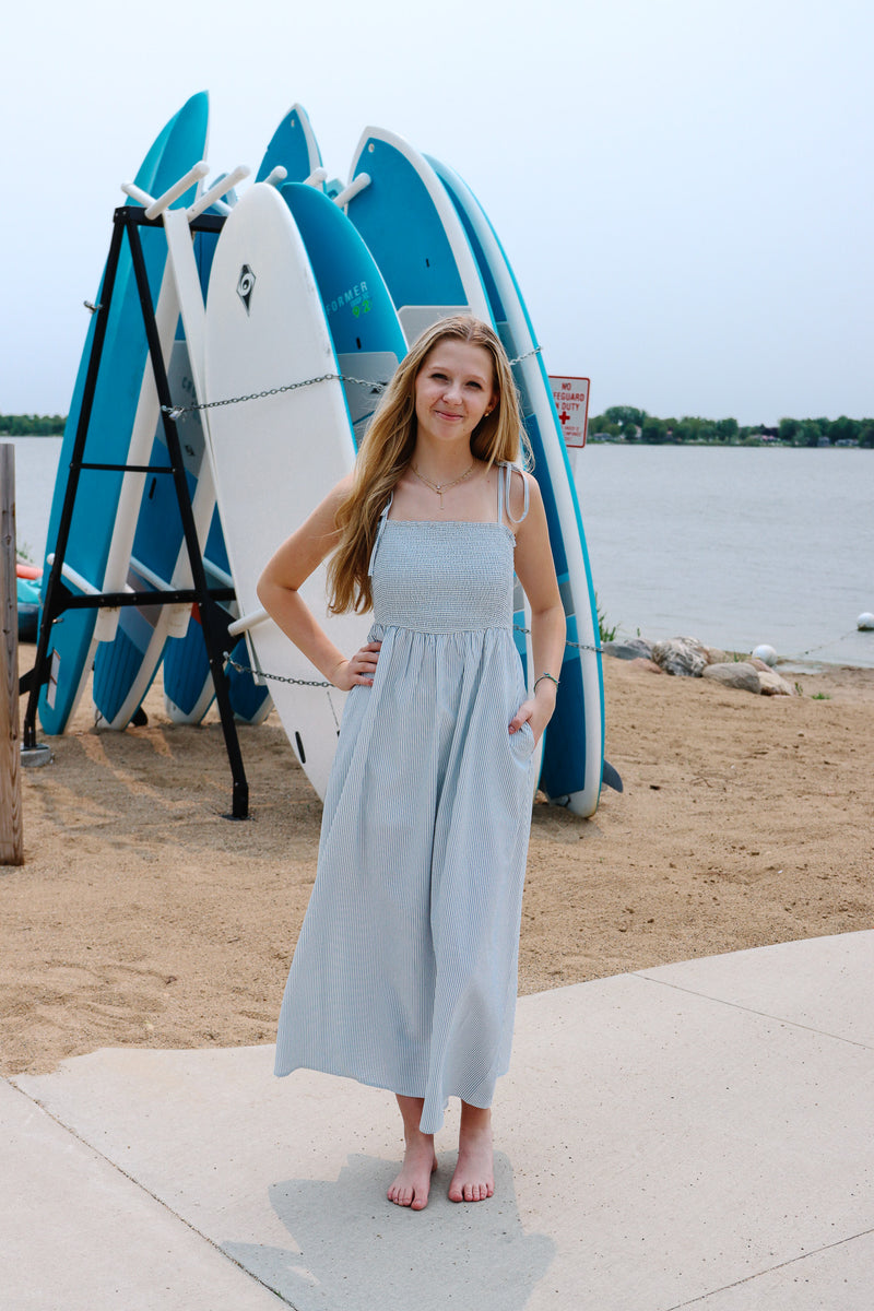 Patriot Striped Maxi Dress