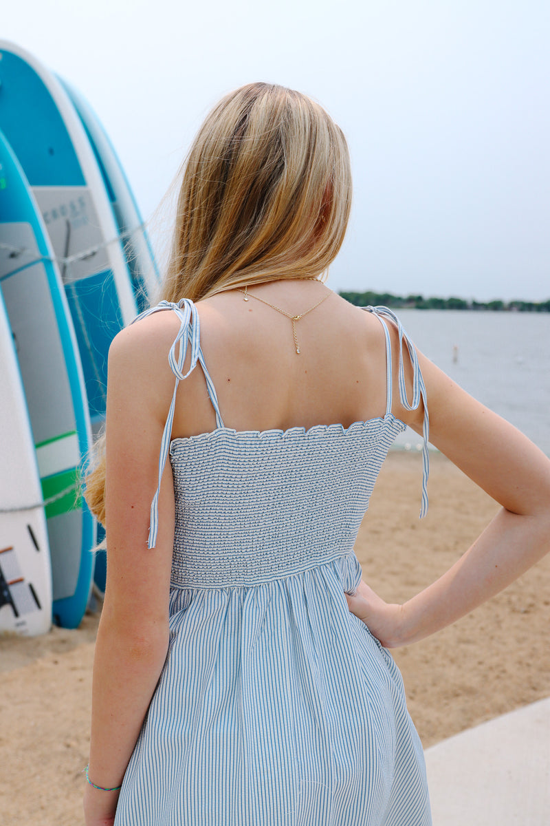 Patriot Striped Maxi Dress