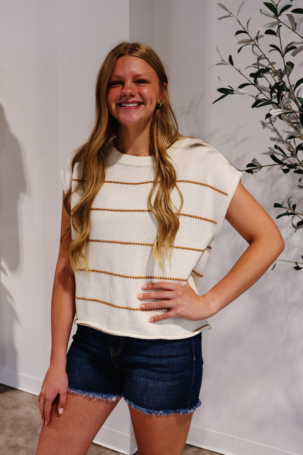 Sloane Stitch Stripe Sweater