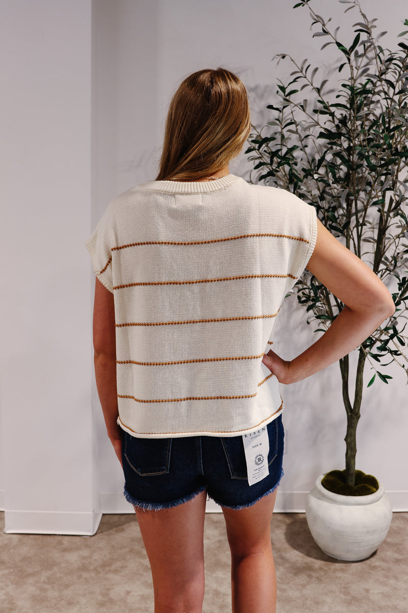 Sloane Stitch Stripe Sweater