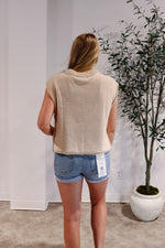 Lainey Tan Sweater Tank