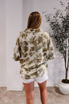 Vivian Oversized Floral Print Blouse