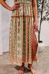 Bahamas Cutout Smocked Maxi Dress