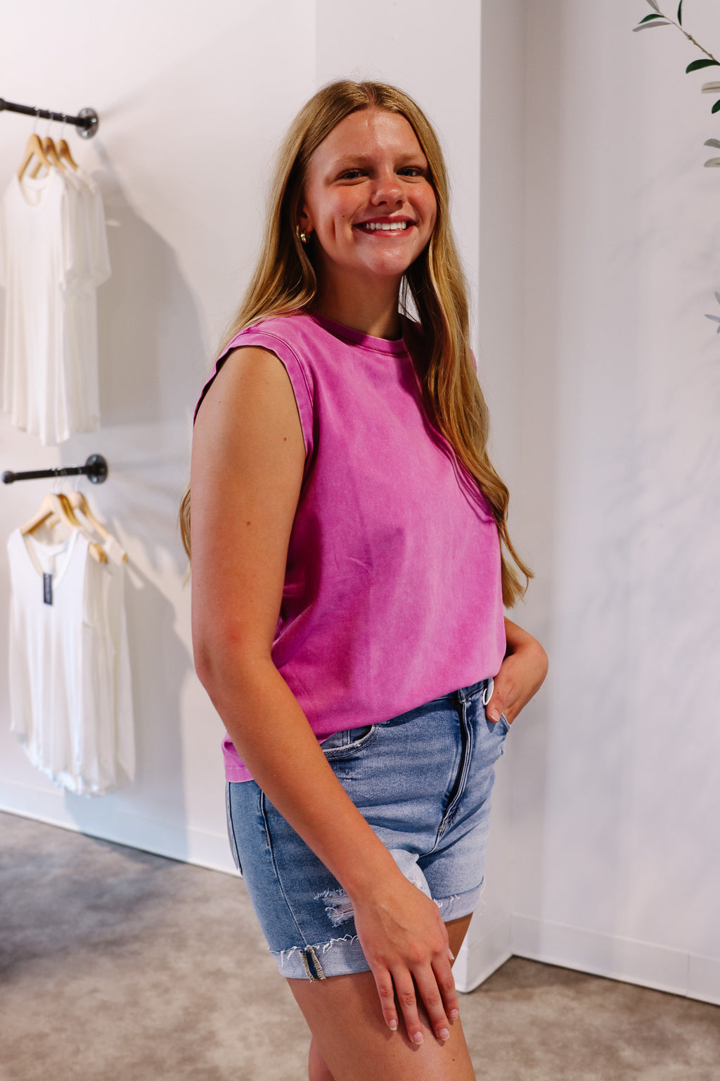 Moca Mauve Tank