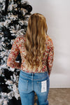 Amber Floral Mesh Long Sleeve