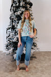Christmas Tinsel Tree Graphic Tee