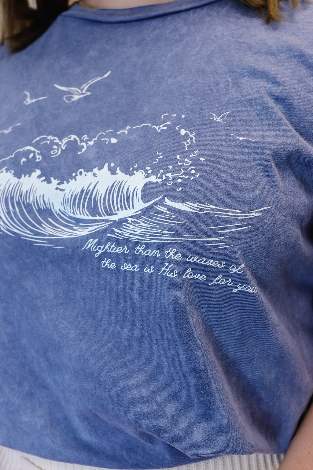 Mightier Than The Waves Graphic Tee