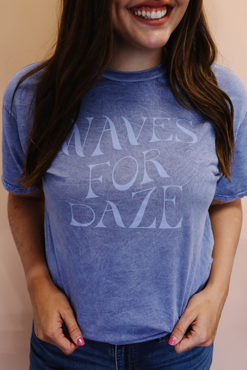 Waves for Daze Graphic Tee