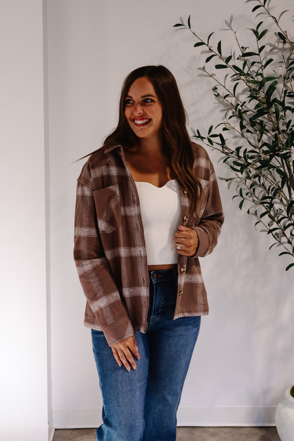 Vera Plaid Shacket