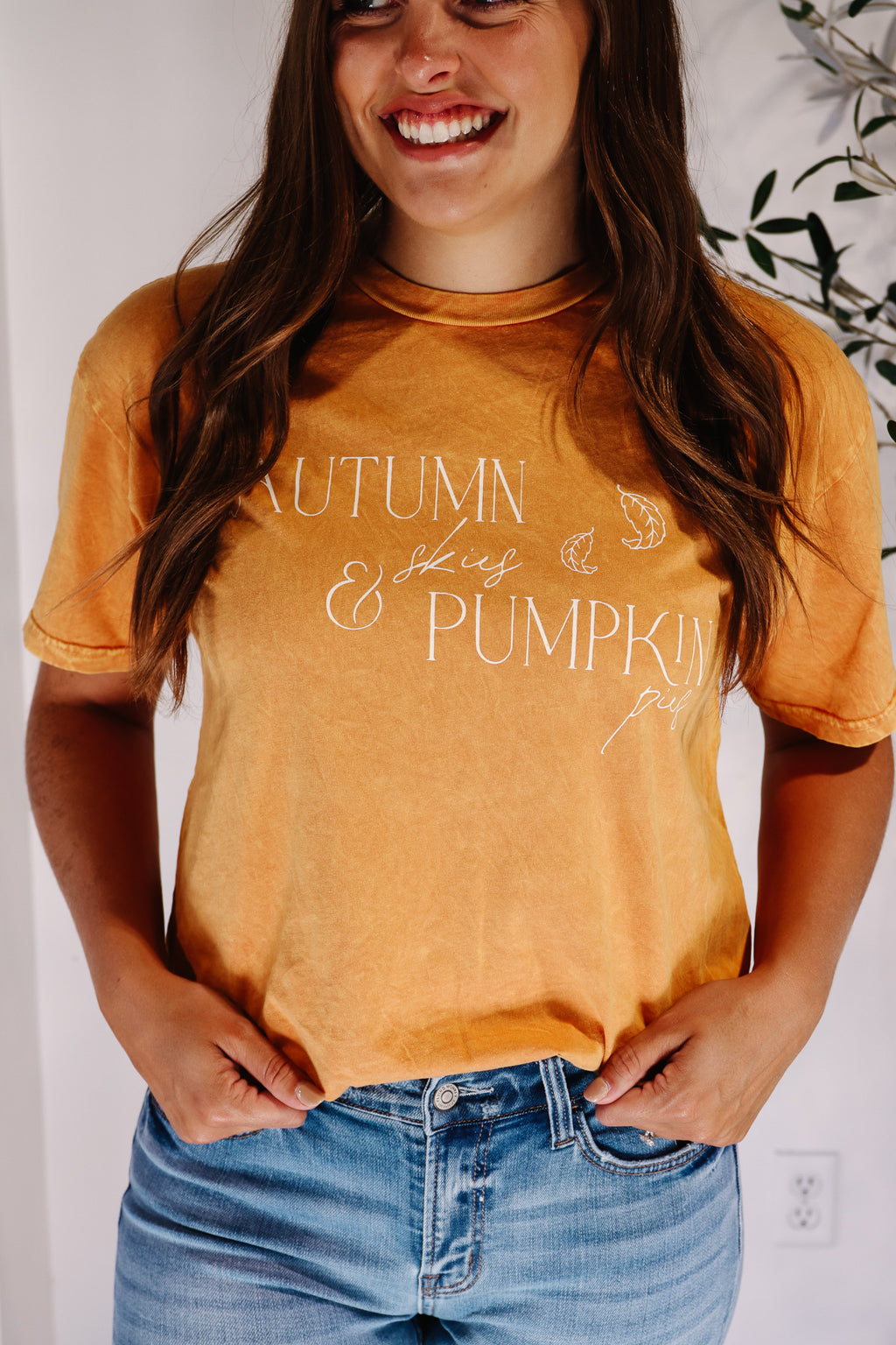 Autumn Skies & Pumpkin Pies Tee