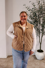 Decklyn Corduroy Puffer Vest