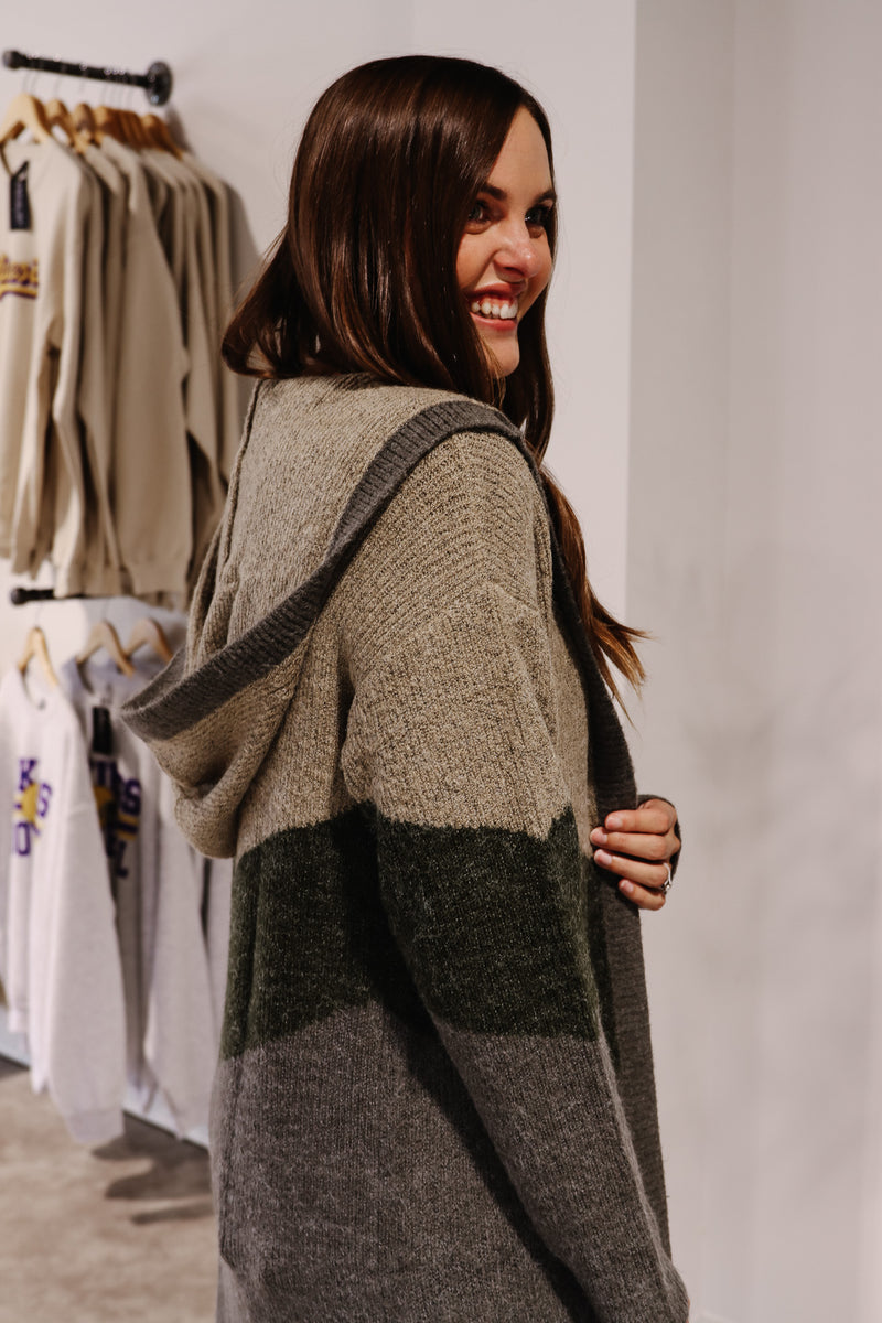 Whitney Hooded Cardigan