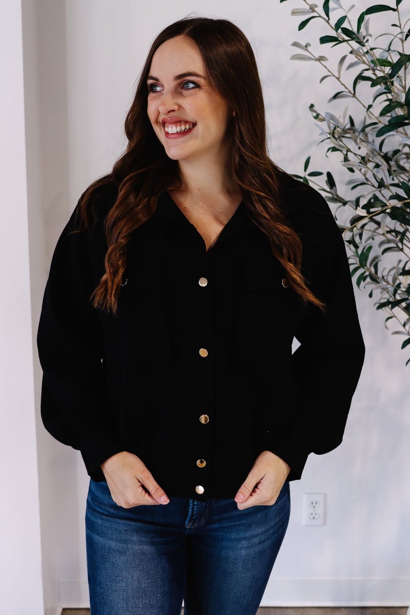 Tatum Sweater Bomber Jacket