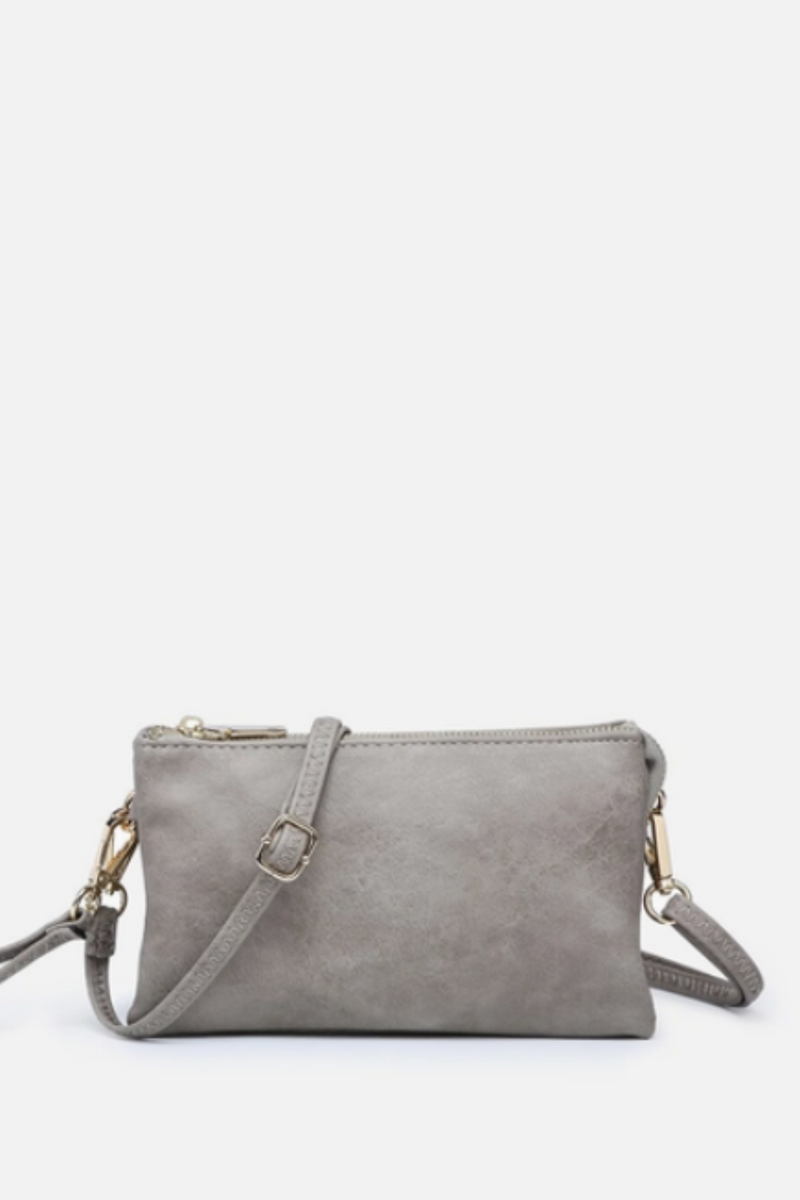 Riley Wristlet/Crossbody - Stone