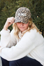 Blonde + Brunette Cheetah Hat